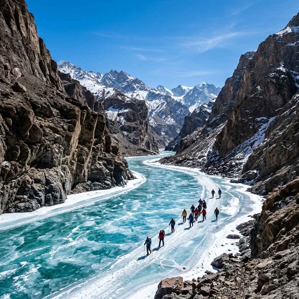 Chadar Trek, Ladakh